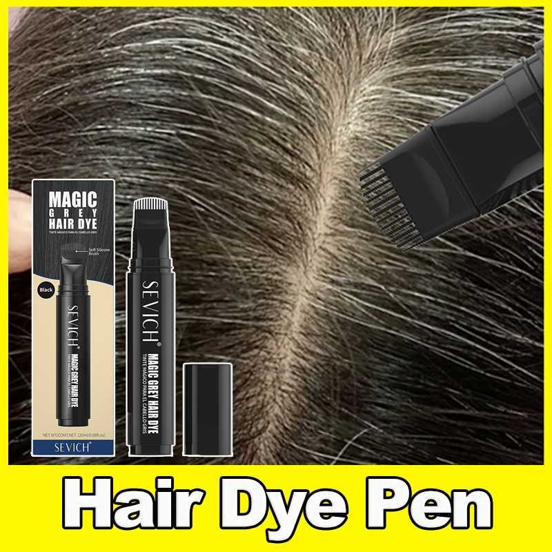 Root Stimulator Liquid - Temporary Hair Dye Pen Comb Instant