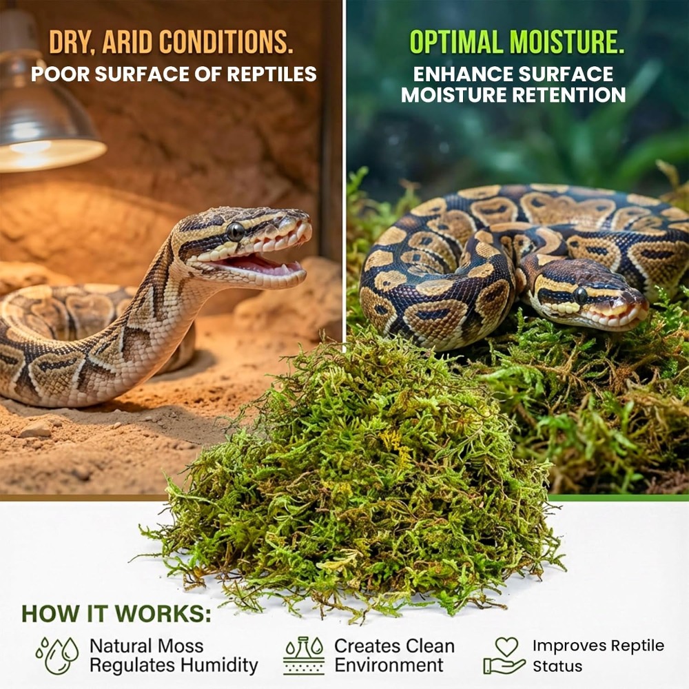 Sphagnum Moss for Reptiles - G - Sphagnum Moss Dry incelemesi ve fiyatı