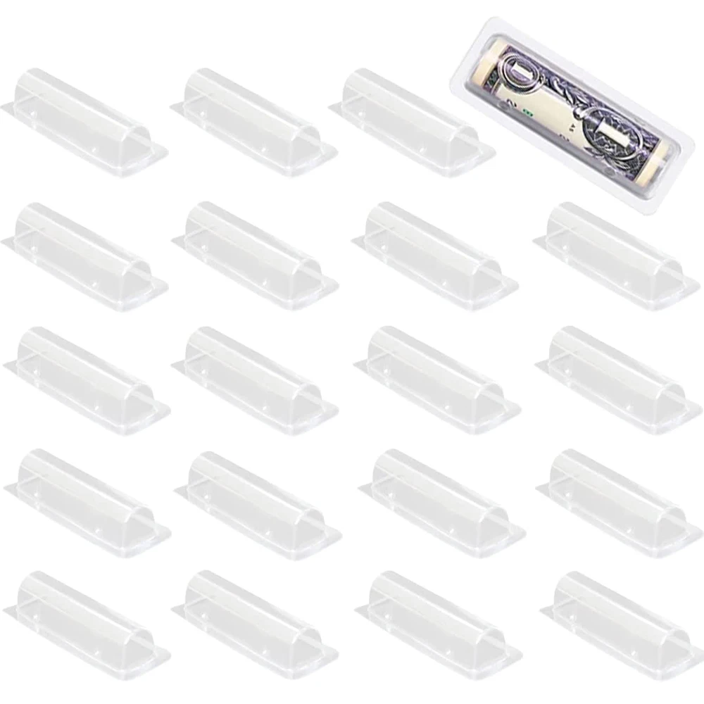 50/100pcs Money Card Holder Wi - Plastic Dome Clear incelemesi ve fiyatı