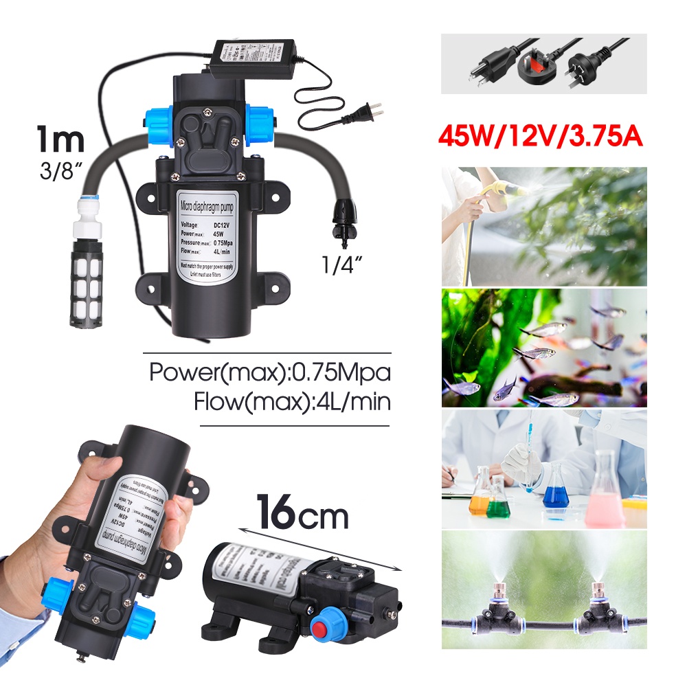 110-240V 45W Self-priming Pump - Self Watering Insert incelemesi ve fiyatı