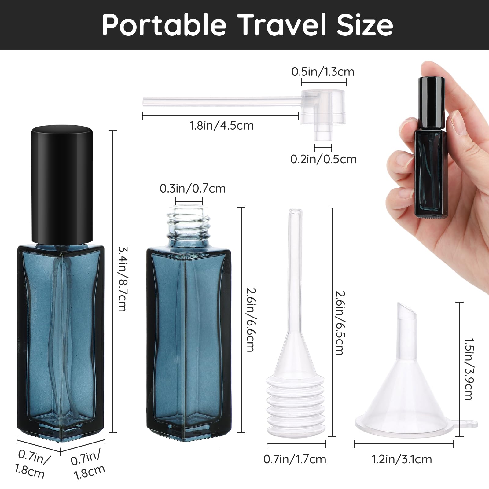 10pcs Perfume Bottle Spray Emp - Misting Bottle Fine incelemesi ve fiyatı
