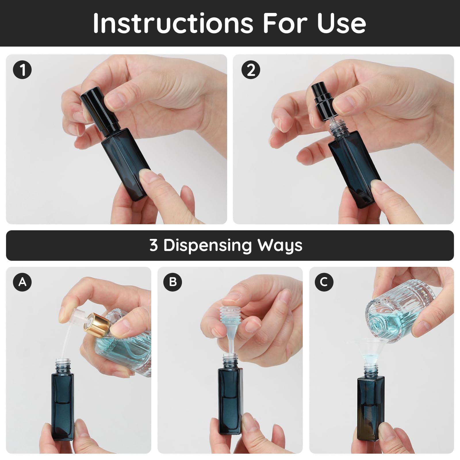 10pcs Perfume Bottle Spray Emp - Misting Bottle Fine incelemesi ve fiyatı