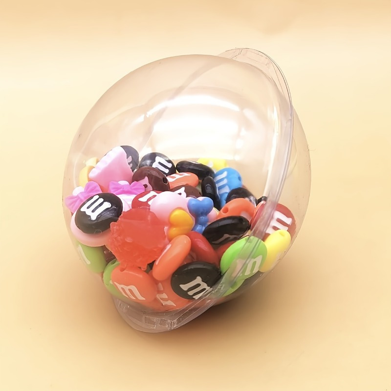 10pcs/set DIY Plastic Candy Do - Plastic Dome Clear incelemesi ve fiyatı