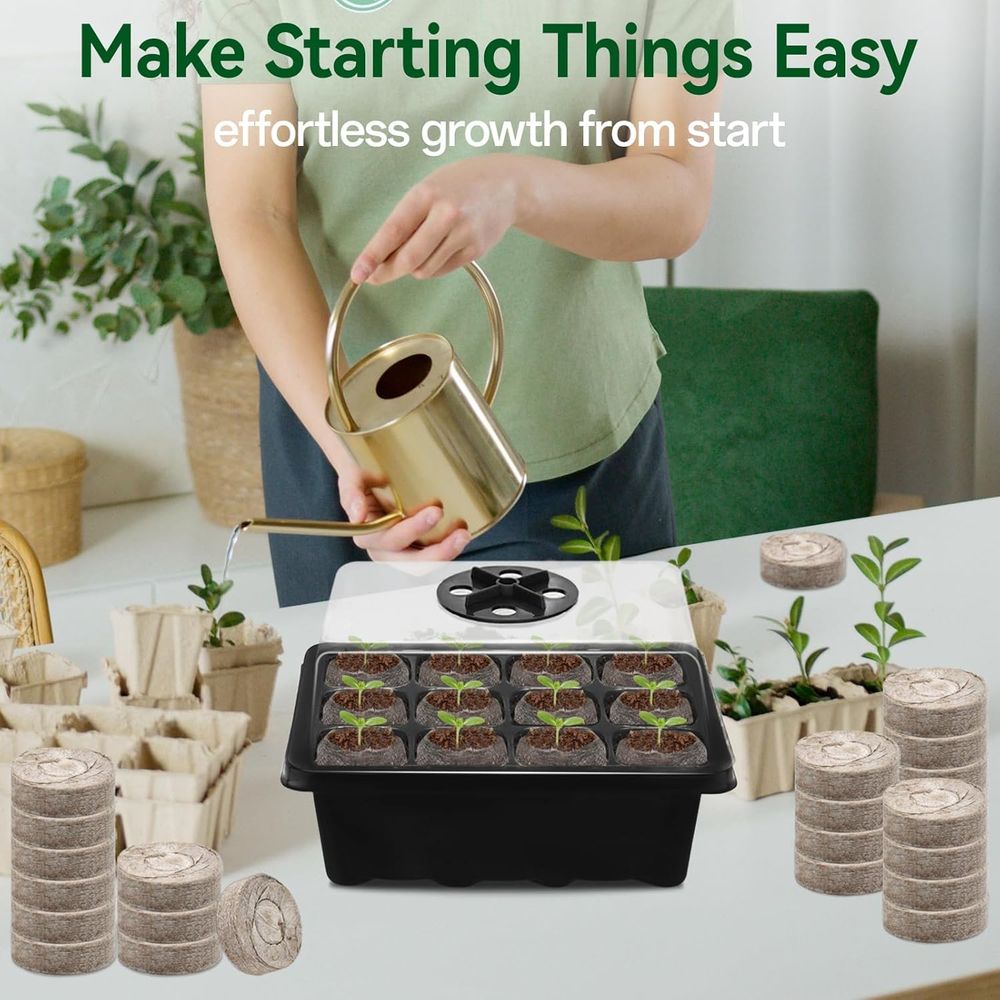 4 Pack Seed Starter Tray with  - Peat Pellet Tray incelemesi ve fiyatı