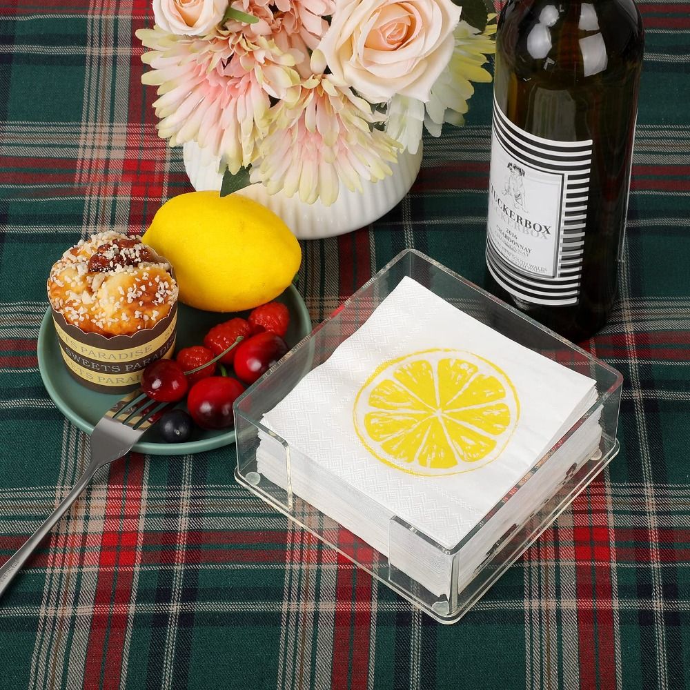 Square Acrylic Napkin Holder C - Agar Tissue Culture incelemesi ve fiyatı