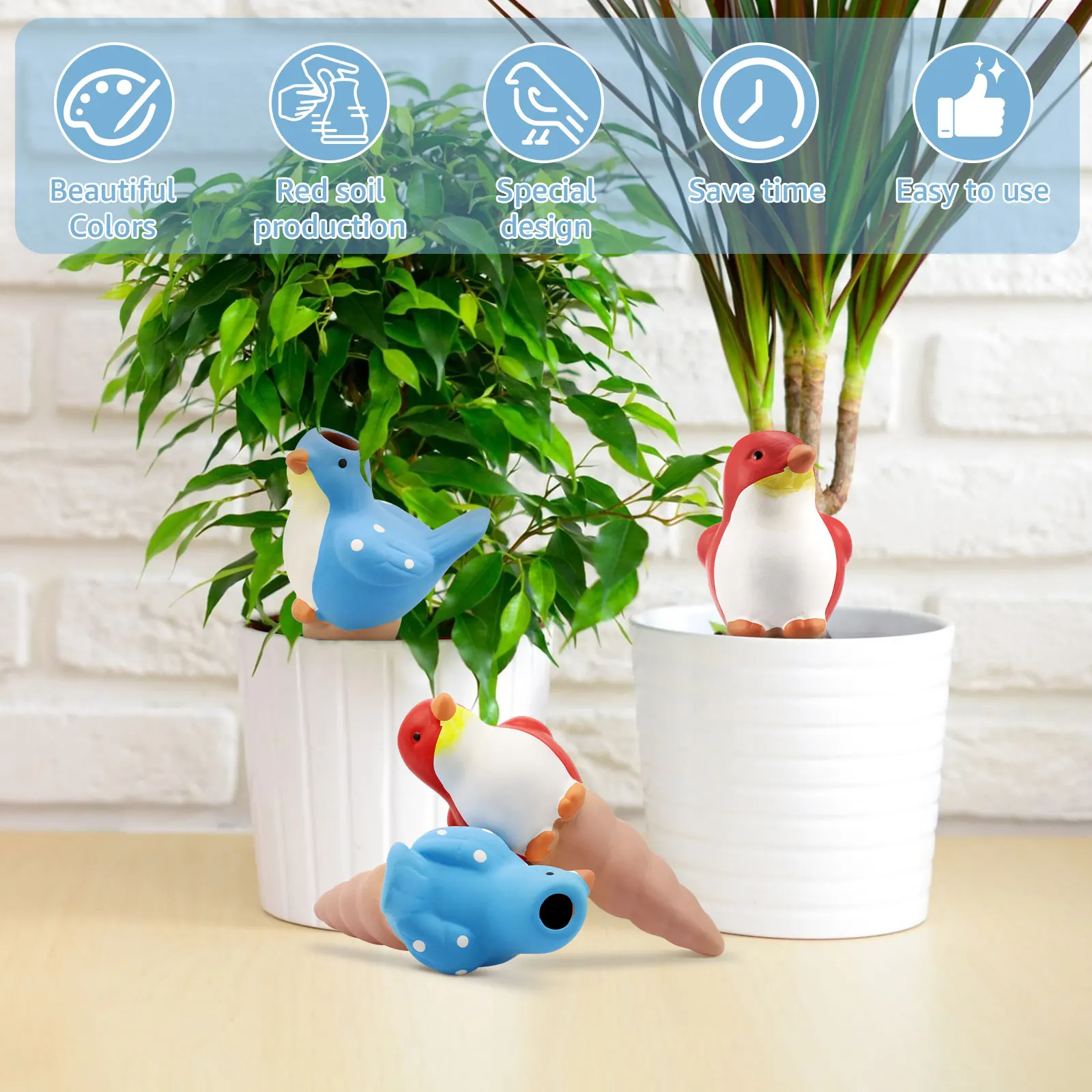 4Pcs Automatic Plant Watering  - Self Watering Insert incelemesi ve fiyatı