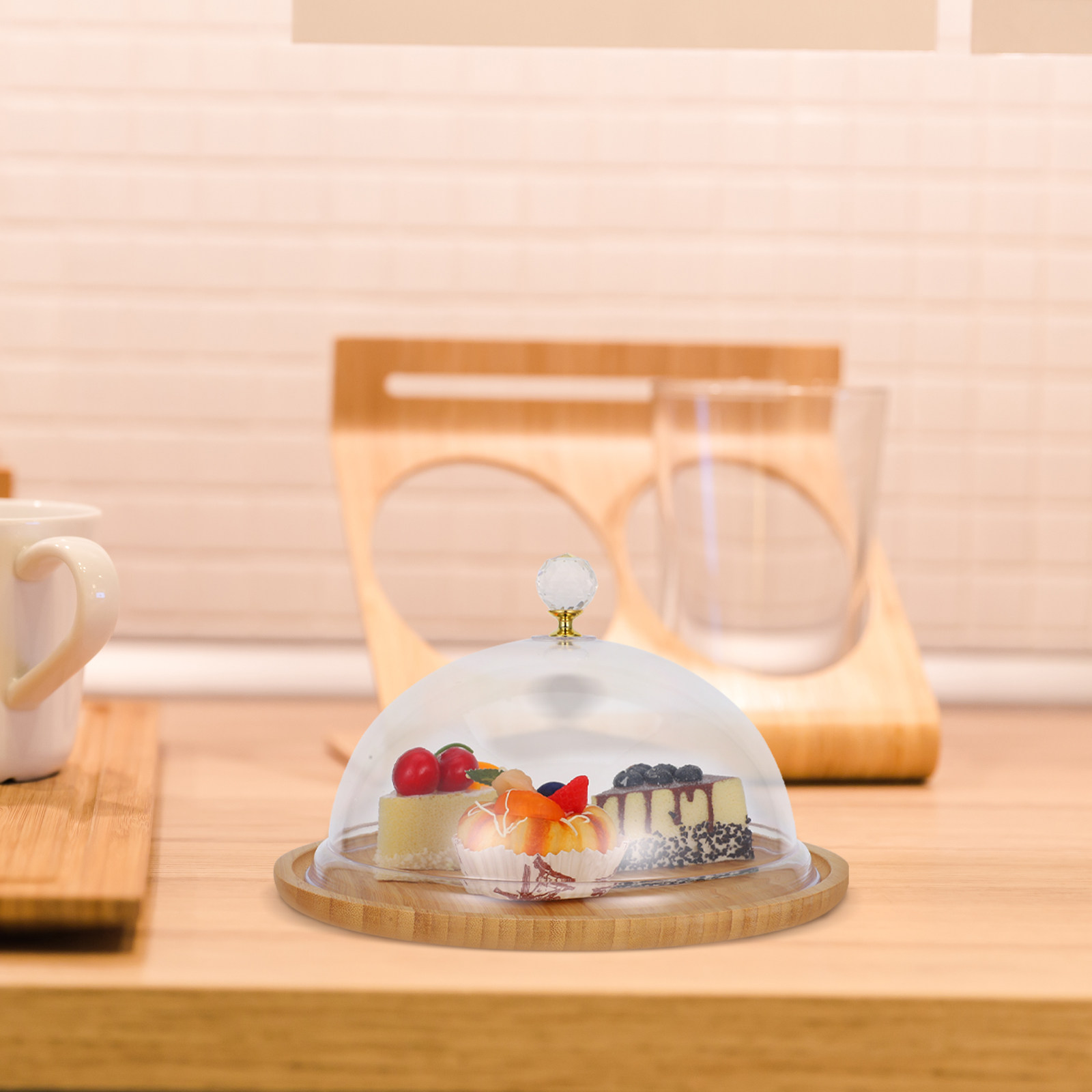 Clear Cake Stand Acrylic Dome  - Plastic Dome Clear incelemesi ve fiyatı